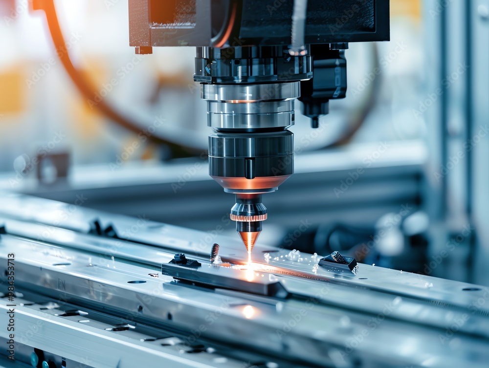 CNC machine producing parts for medical devices CNC machine producing parts for medical devices