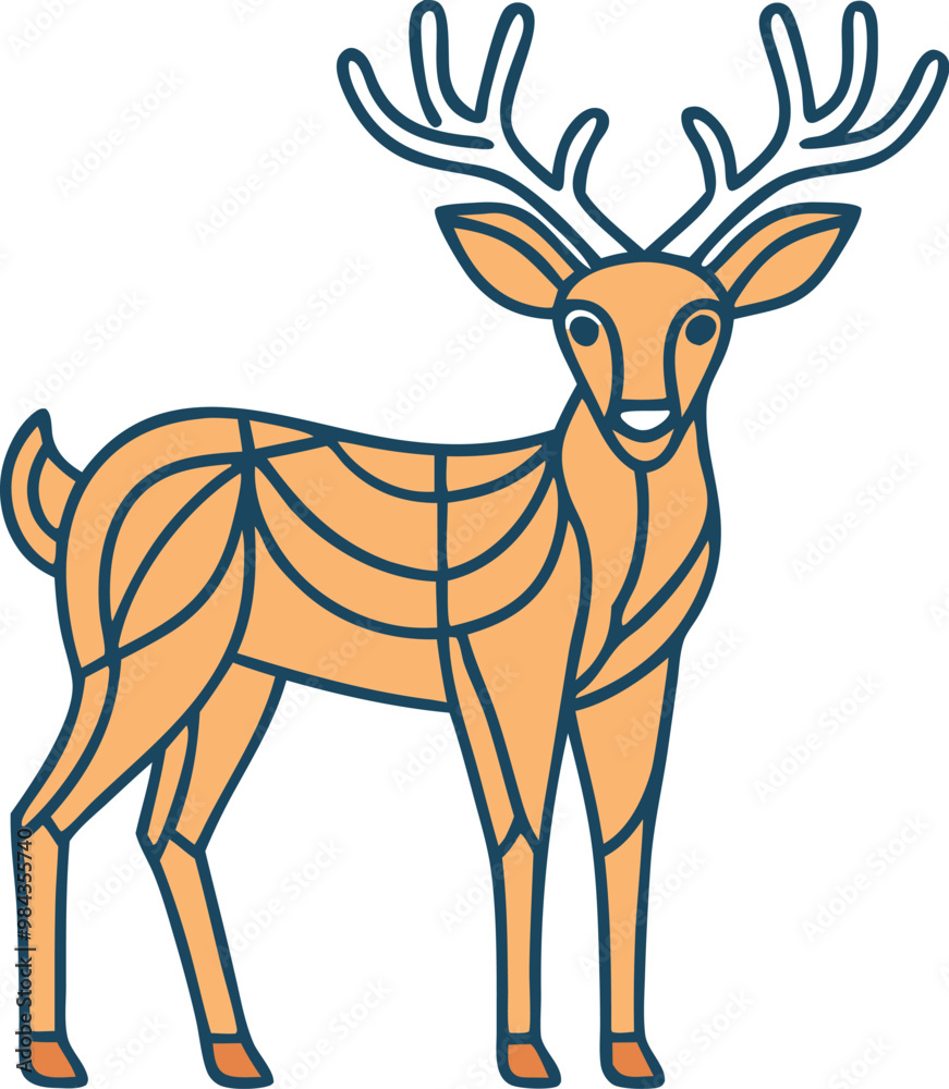 Set of deer in continuous line art drawing style. Continuous line drawing collection of deer. Deer in abstract and minimalist linear icon set. Vector illustration Pro Vector. Set of deer in continuous line art drawing style. Continuous line drawing collection of deer. Deer in abstract and minimalist linear icon set. Vector illustration Pro Vector.