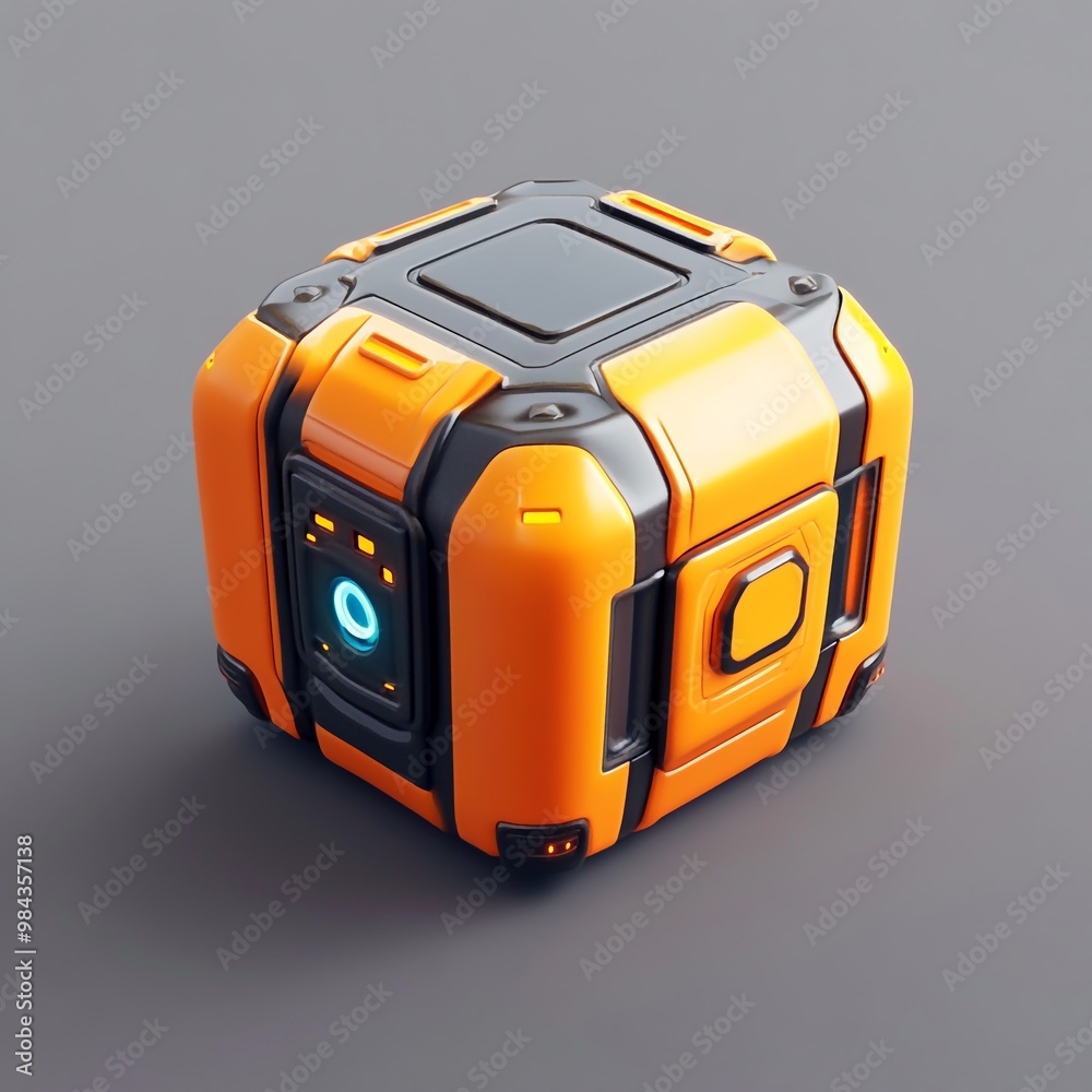 3D Model Icon: Scaled Representation of a Project Logo Illustration 3D Model Icon: Scaled Representation of a Project Logo Illustration