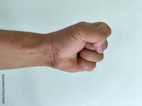 hand with fist