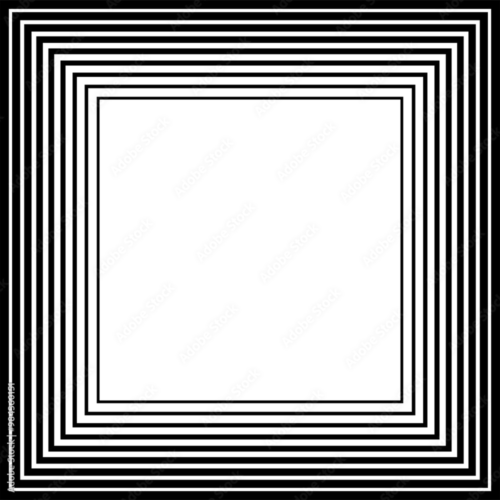 Dynamic square line. Geometric elements logo, icon Dynamic square line. Geometric elements logo, icon