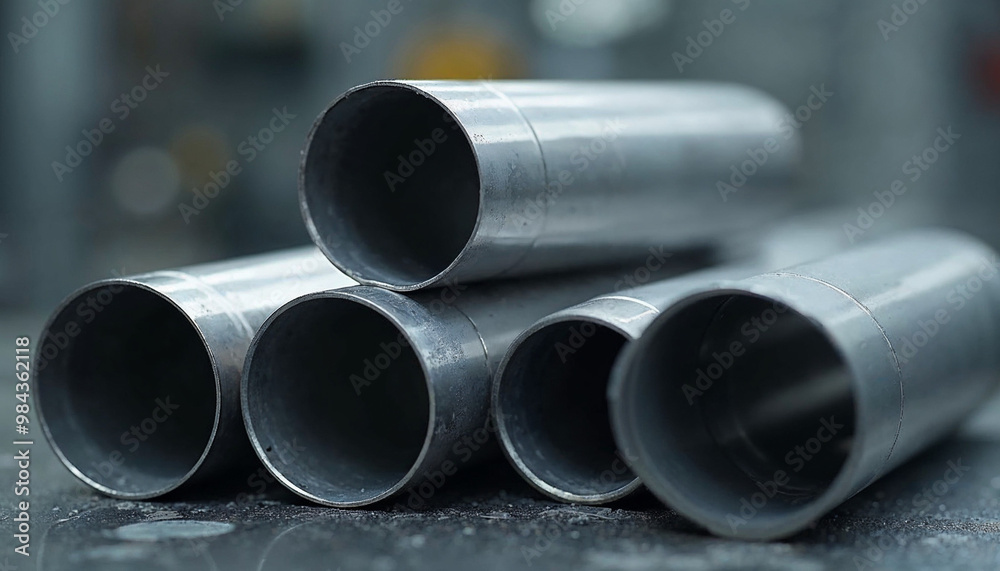 Stack of polished stainless steel pipes in an industrial setting, showcasing durability and precision.
Stack of polished stainless steel pipes in an industrial setting, showcasing durability and precision.