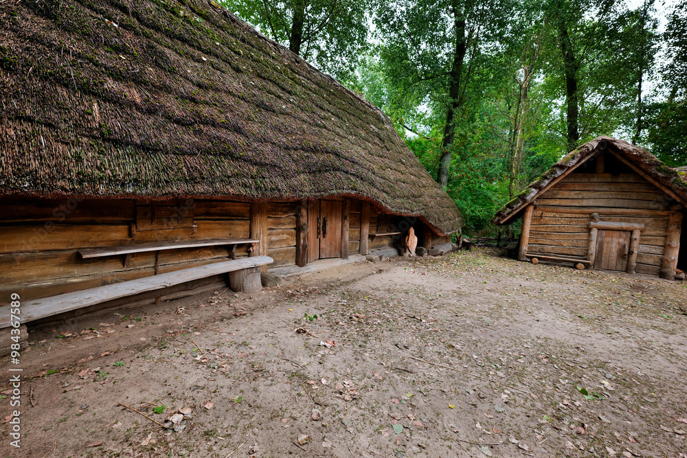 Gród w Biskupinie – stanowisko archeologiczne na Pojezierzu Gnieźnieńskim we wsi Biskupin w województwie kujawsko-pomorskim. Na podstawie badań drewnianych bali stwierdzono, że 50% użytych do budowy g