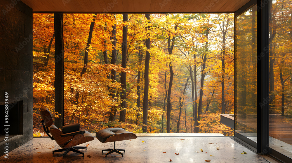 Fototapeta premium autumn in the park