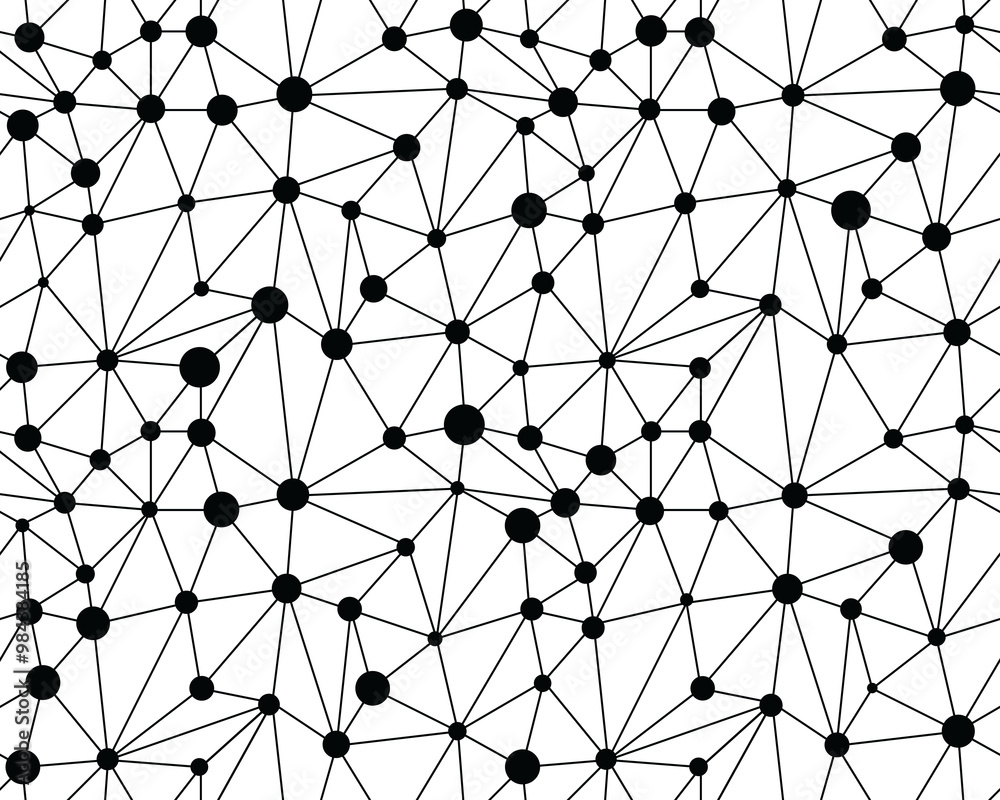 Seamless pattern from grid of triangles. Geometric black lines for wallpapers and textile. Seamless pattern from grid of triangles. Geometric black lines for wallpapers and textile.