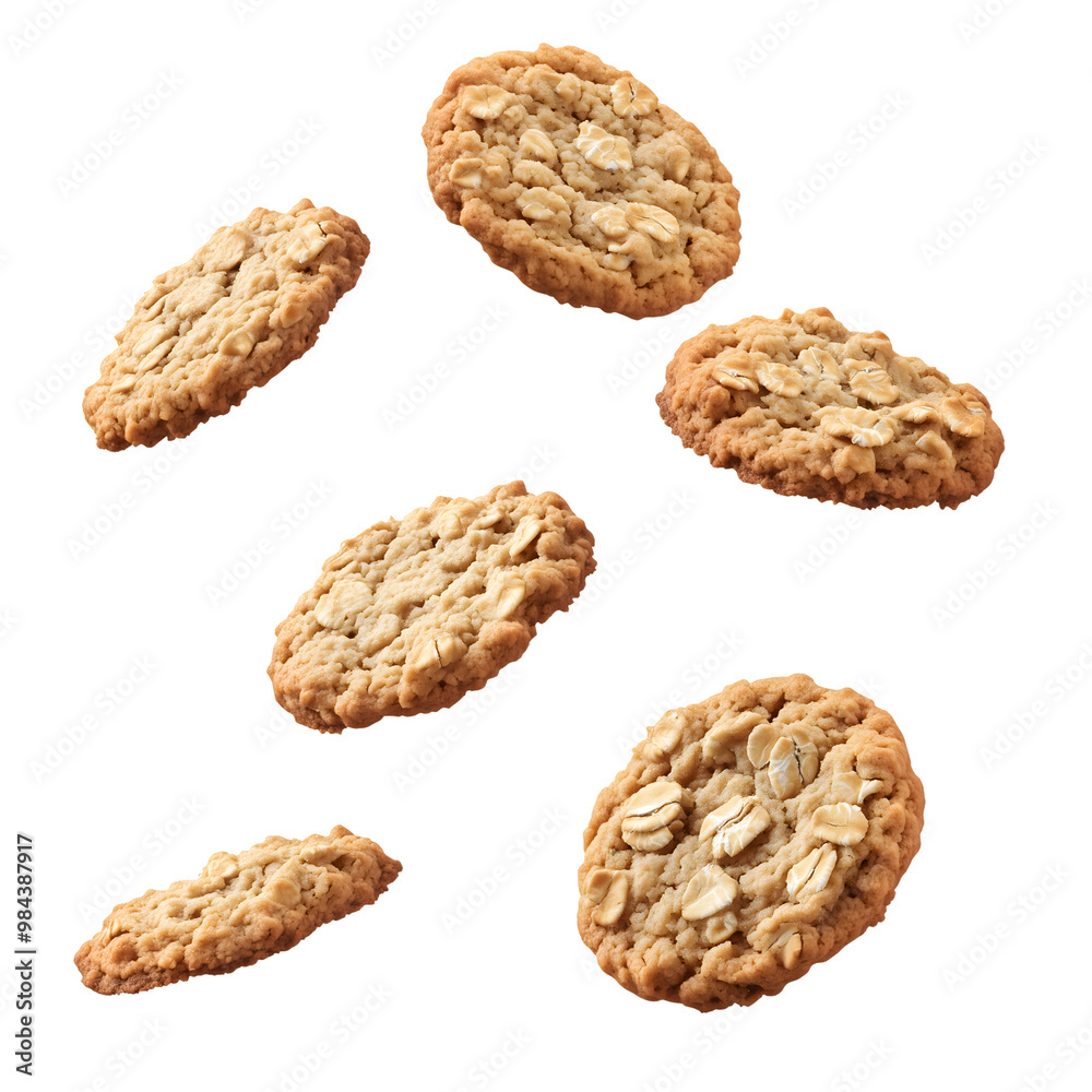 oatmeal cookies isolated on transparent background Generative Ai.
oatmeal cookies isolated on transparent background Generative Ai.