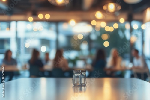 Wallpaper Mural Bokeh background of diverse business team meeting in startup. Torontodigital.ca