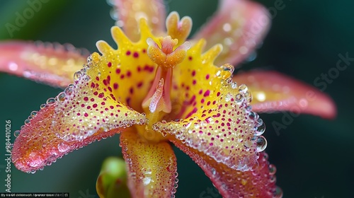 Rhyncholaelia Orchid in Venezuelan Tepui photo