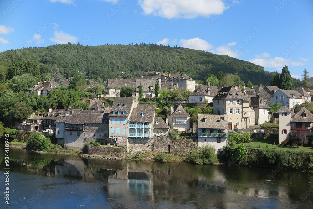 Fototapeta premium Argentat sur Dordogne