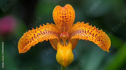 Psychopsis Orchid in Trinidadian Forest photo