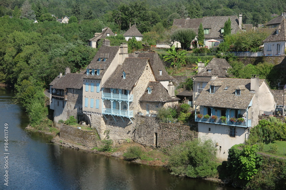 Fototapeta premium Argentat sur Dordogne