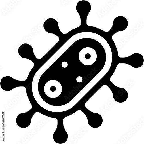 Germ, Disease, Virus, Healthcare and Medical, Bacteria, Biology Icon