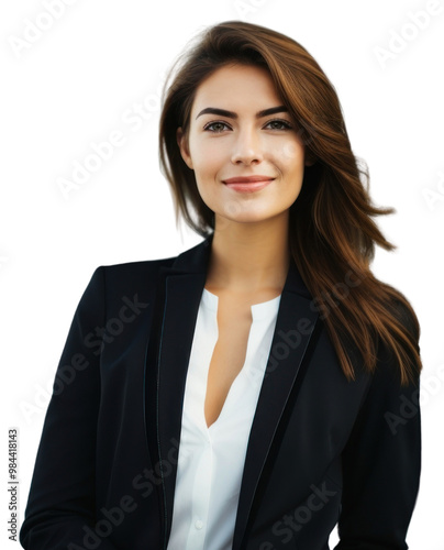 PNG Professional woman blazer office adult.