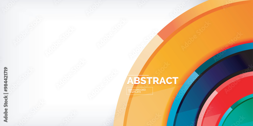 Glossy circles geometric background. Vector Illustration For Wallpaper, Banner, Background, Card, Book Illustration, landing page Glossy circles geometric background. Vector Illustration For Wallpaper, Banner, Background, Card, Book Illustration, landing page