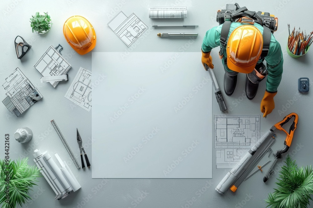 Architect at Work. Architect at Work.