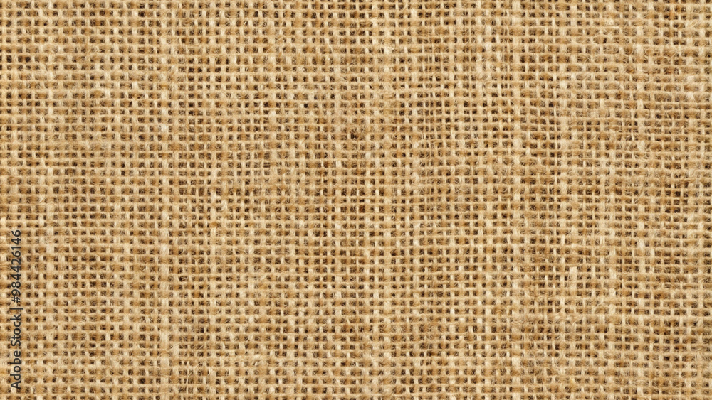 Textured burlap background for rustic design and crafts, ideal for copy space Textured burlap background for rustic design and crafts, ideal for copy space