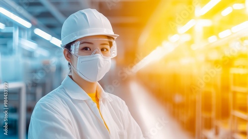 High-tech semiconductor manufacturing facility in China, state-of-the-art production