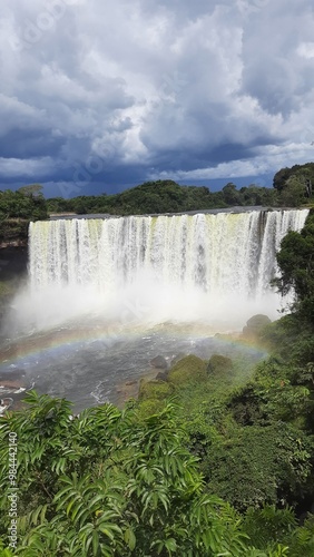Bilde på lerret cachoeira salto belo em campo novo do parecis, mato grosso