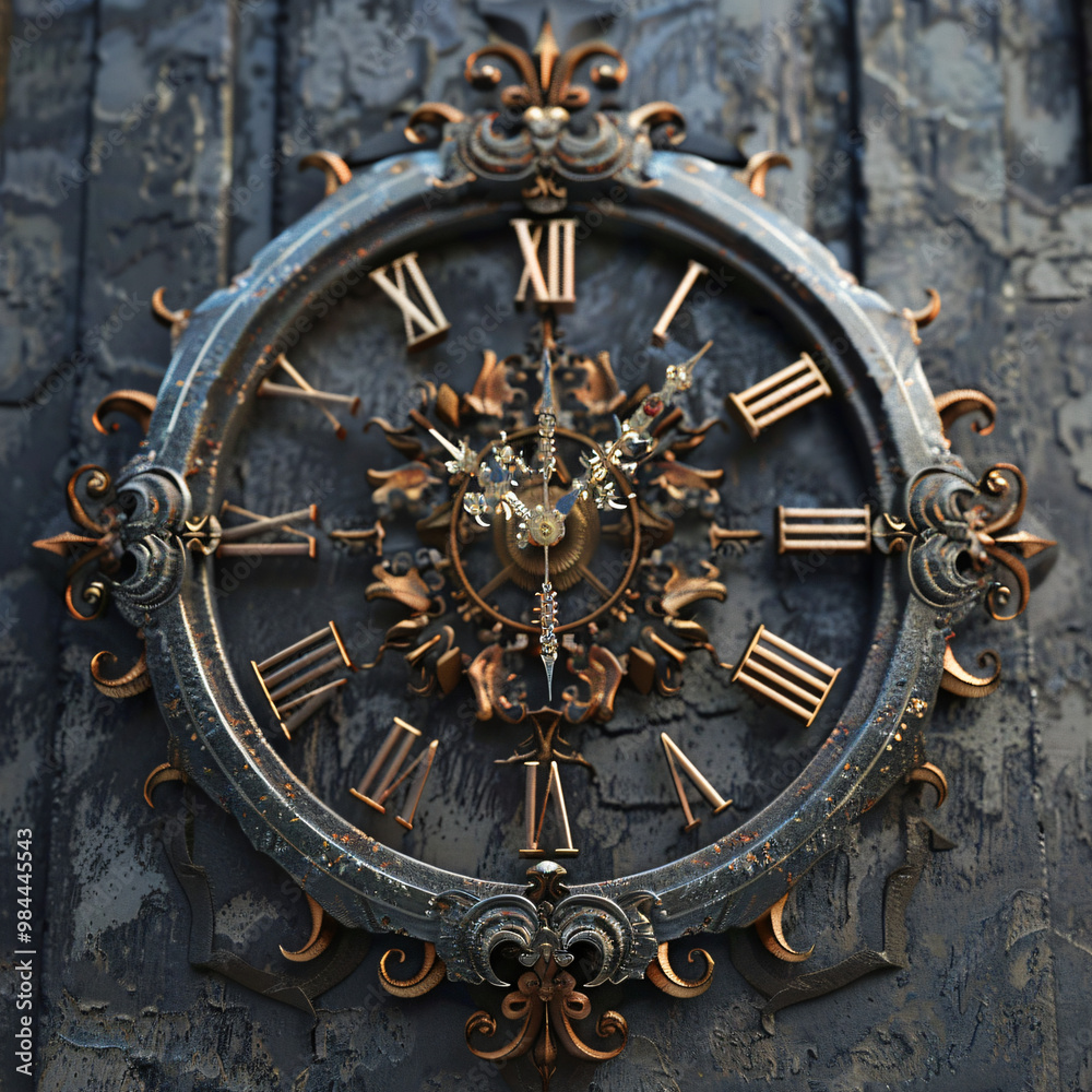 Obraz premium Clockwork Wonders The Artistry of Time’s Inner Workings