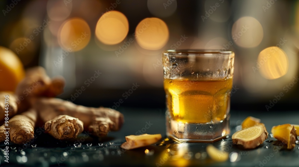 Sophisticated Whisky Tasting in a Cozy Ambiance with Nuts and Lemon Sophisticated Whisky Tasting in a Cozy Ambiance with Nuts and Lemon