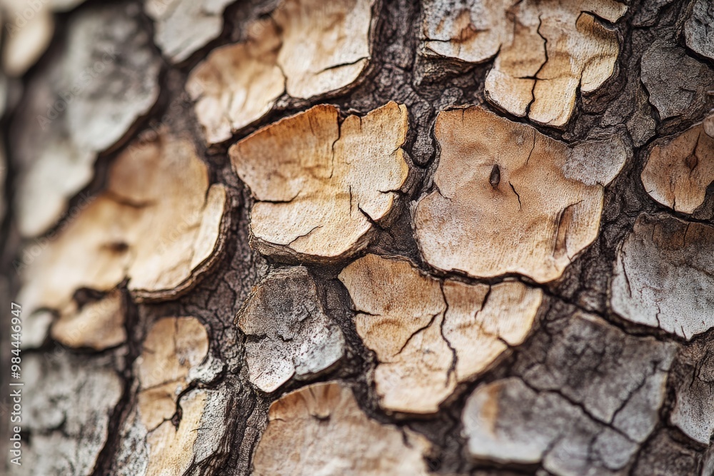 A highly detailed close-up of tree bark, showcasing the rich texture and natural patterns created by the aging process, revealing the organic beauty of tree surfaces. A highly detailed close-up of tree bark, showcasing the rich texture and natural patterns created by the aging process, revealing the organic beauty of tree surfaces.