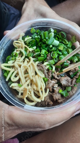 sobá prato típico em campo grande, mato grosso do sul 