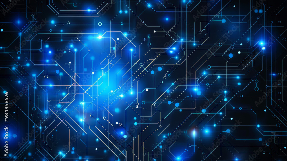 Fototapeta premium circuit board background