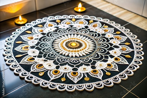 Colorful Rangoli Design