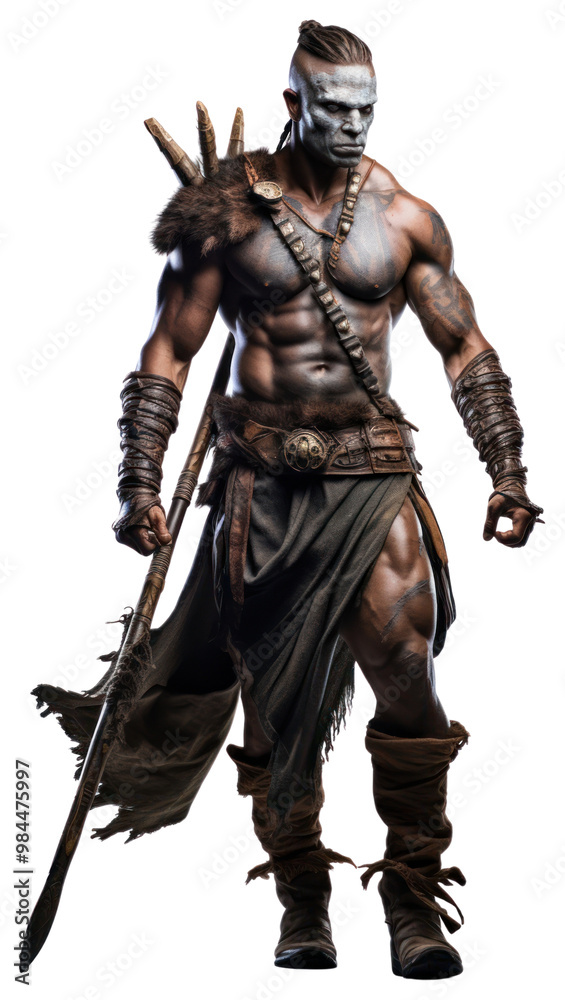 Warrior adult white background bodybuilding. Warrior adult white background bodybuilding.