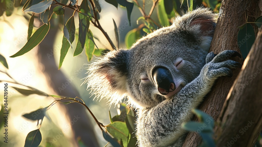 Obraz premium Close-up, mouth open, wide eyes