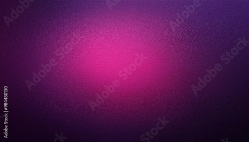 Vibrant Gradient of Magenta and Deep Purple Textured Background Abstract Minimalism Smooth Transition Warm Pinkish Hues to Dark Plum Tones for Modern Digital Print Design Grainy Retro Noise Banner