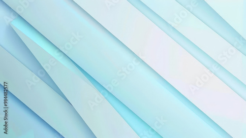 light blue and white background with diagonal layout