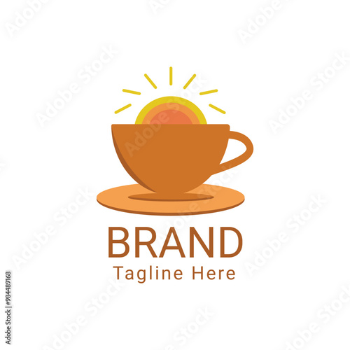 imple sunrise coffee cup logo