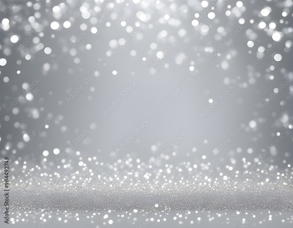 Silver glitter texture background. Silver glitter texture background.