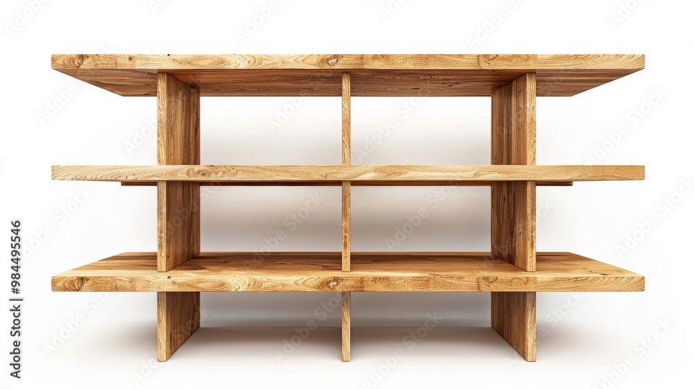 wooden bookshelf with five open shelves wooden bookshelf with five open shelves