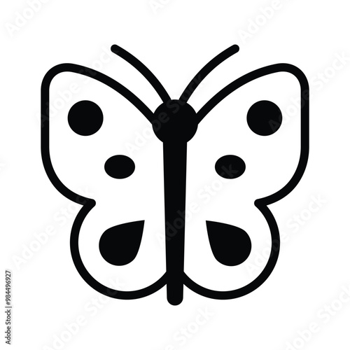 A colorful butterfly often seen fluttering in the garden