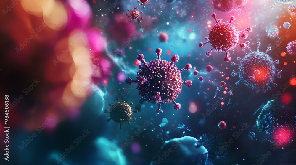 Dangerous virus shape Dangerous virus shape