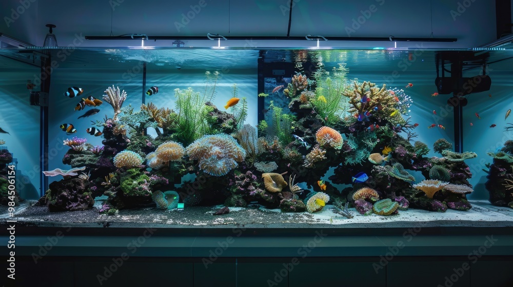 Photo inspiration: Visual Reference: Aquariums Maintaining Water Quality Feeding Schedules And Creating A