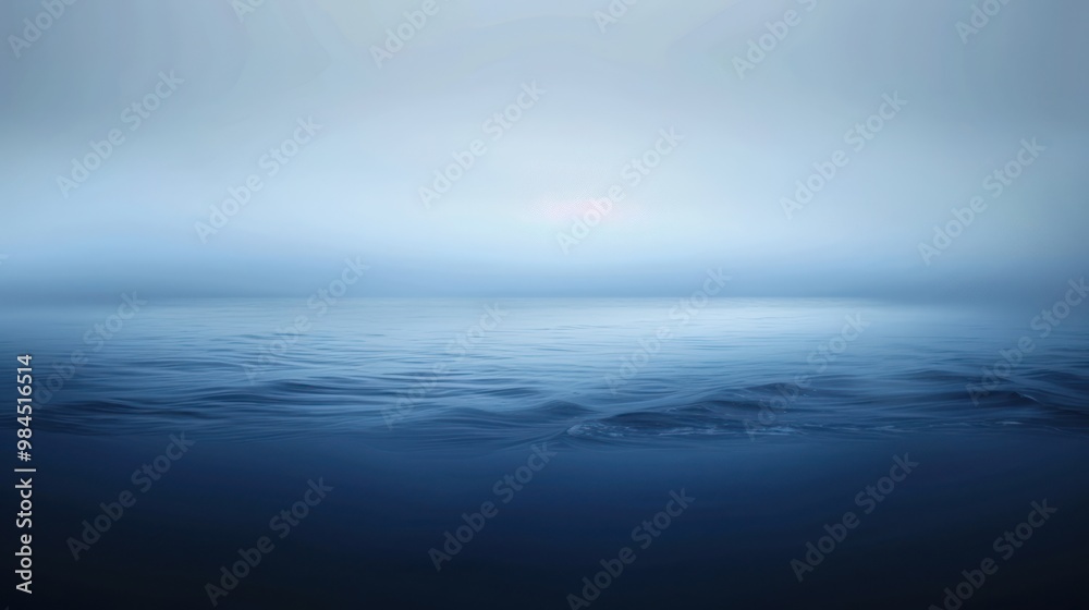 Fototapeta premium Serene Ocean Landscape