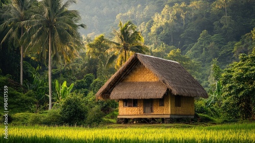 house in the mountains