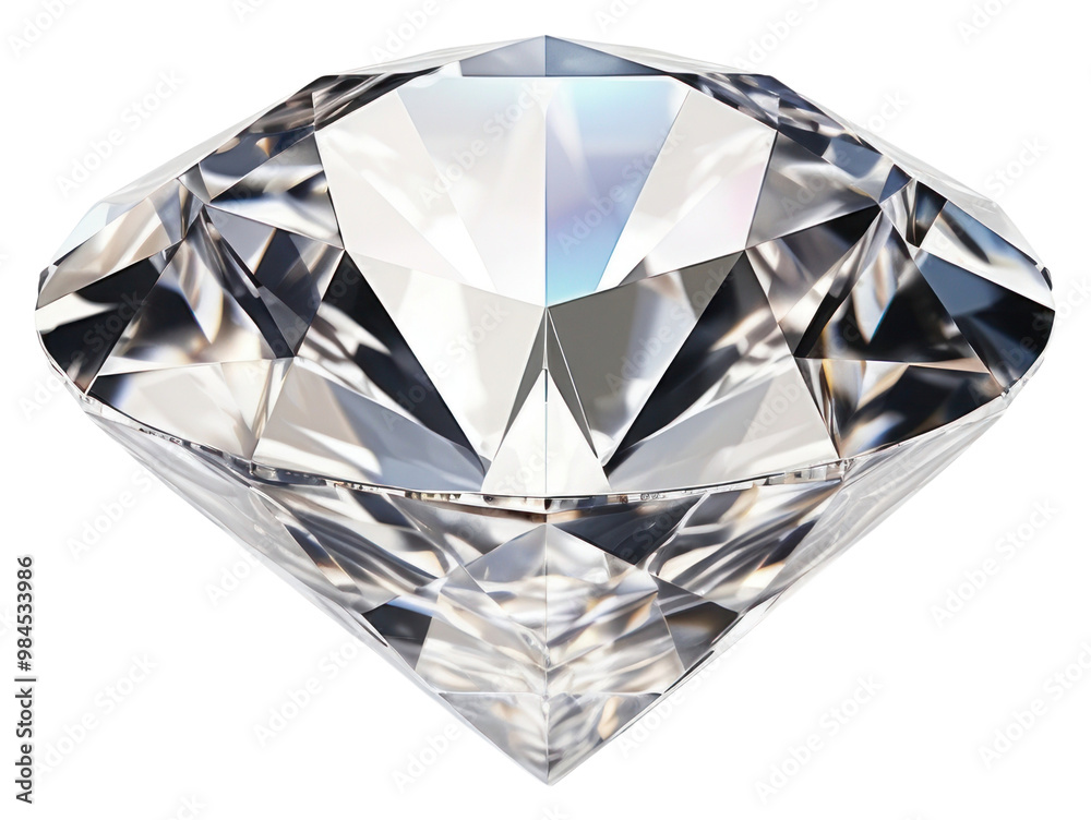 PNG Sparkling clear cut diamond gem PNG Sparkling clear cut diamond gem