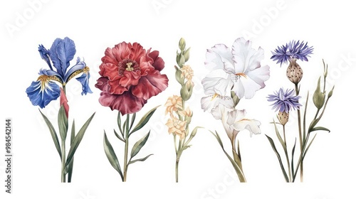 Watercolor Floral Illustration