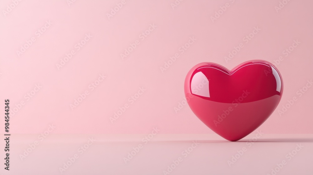 Heart emoji on a pastel pink background, symbolizing love and affection, perfect for romantic or caring designs. Heart emoji on a pastel pink background, symbolizing love and affection, perfect for romantic or caring designs.