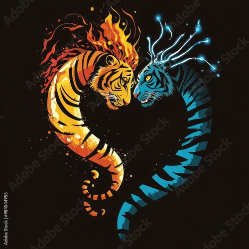 Fire and Water Tigers photo