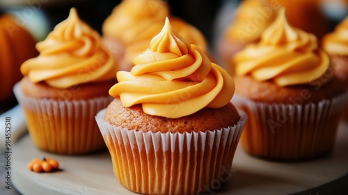  pumpkin cupcakes 