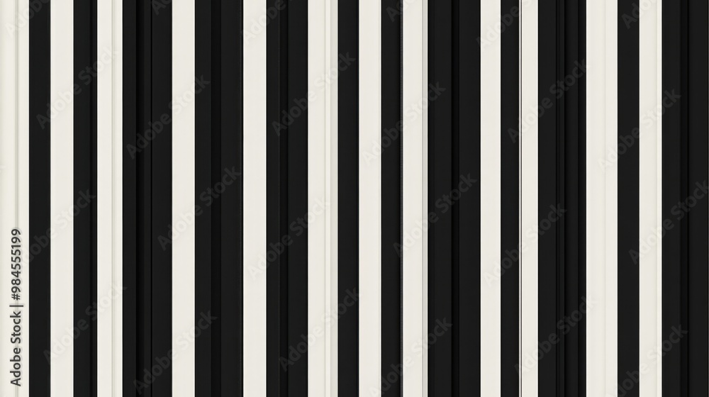 Black and White Striped Textile Pattern Black and White Striped Textile Pattern