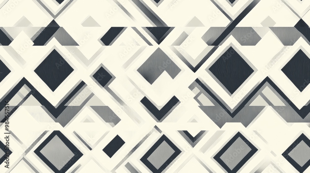 Grid digital paper featuring a textile print design with repeated shapes and lines in a seamless geometric pattern This surface pattern showcases a retro inspired ornament of rhombuses in white gr Grid digital paper featuring a textile print design with repeated shapes and lines in a seamless geometric pattern This surface pattern showcases a retro inspired ornament of rhombuses in white gr
