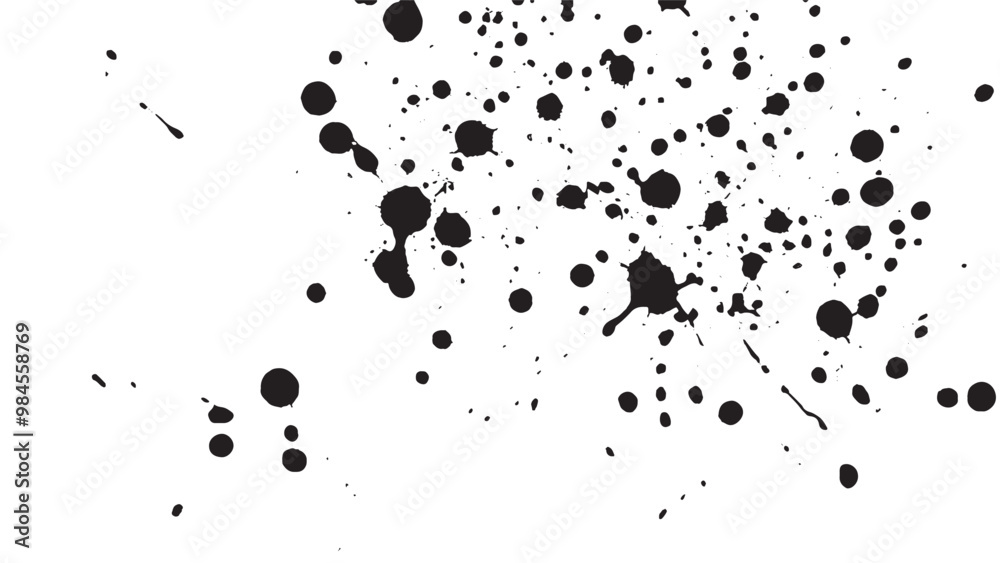 A dynamic and edgy design featuring an abstract grunge pattern in monochrome. This halftone texture incorporates splashes of ink at various levels, creating a visually striking artwork black and white A dynamic and edgy design featuring an abstract grunge pattern in monochrome. This halftone texture incorporates splashes of ink at various levels, creating a visually striking artwork black and white
