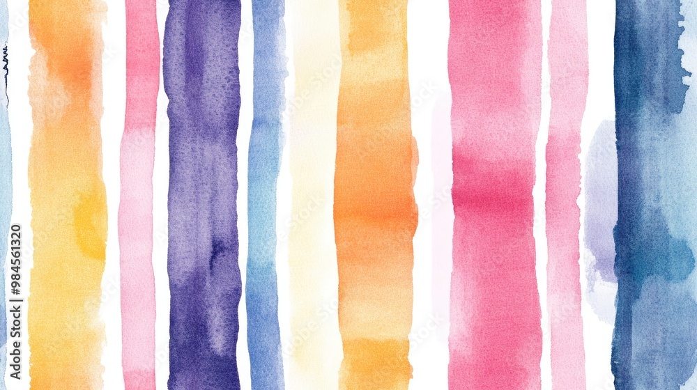 Watercolor stripes seamless pattern Abstract design Watercolor stripes seamless pattern Abstract design
