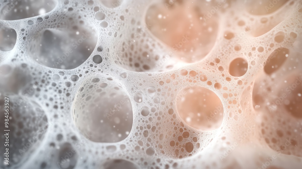 Abstract close-up of bubbles in varying sizes, creating a soft and dreamy texture suitable for backgrounds or design elements. Abstract close-up of bubbles in varying sizes, creating a soft and dreamy texture suitable for backgrounds or design elements.